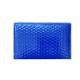 Blue foiling zip lock poly bubble envelope bubble courier shipping bubble mailer