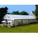 Wind Load 120km/H Outdoor Wedding Tent With Wooden Flooring