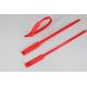 DM-5.5*175mm red green black white yellow colorful double teeth locking rectangle marker cable ties with print words