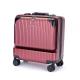 Red Spinner Wheels 210D Polyester Business Travel Luggage