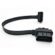 OBD2 OBDII 16 Pin Male and Female Pass-through to OBD2 Female Extension Cable