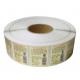 Adhesive Packaging Logo Bottle Paper Sticker Roll Printing With Long Life