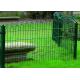 Bending Top Powder Coating 50*200mm Welded Wire Garden Fence