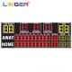 Wireless Control System Baseball LED Scoreboard Customized With Easy Installation