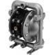 Low Noise Air Operated Diaphragm Pump For Alkali And Various Organic Solvents