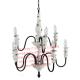 YL-L1012 metal Loft retro antique white Chandeliers industrial pendant lamp