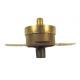 T23-RF2-PB KSD301 Bimetal Thermostat(PPS case; Brass CAP; Max Ambient Temp 200℃, height 9.6mm)