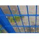 Powder Painted Double Wire Fence , Welded Wire Mesh Fencing Panels With Reliable