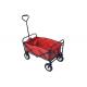 600D Polyester Fabric All Terrain Foldable Wagon Anti Rust Surface Painting