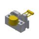 63182T 3 Contacts Azimuth Carrier Test Socket Ic Test Socket Commercial Electrical Contactor