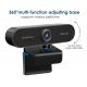 Lightweight Autofocus USB Webcam With Microphone , 1080p Webcam With Mic