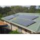 Ballasted Flat Roof Solar Racking 12um Corrosion Resistance