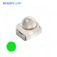 Traffic Light Top SMD LED 3528 60 Degree Green Lighting Dome Lens For Car Lights