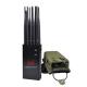 Build-In Cooling Fan Signal Jammer 10 Channels Portable Lojack GPS WiFi 5.8G