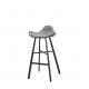 Contemporary Upholstered Bar Chairs Furniture 470*470*880mm Stylish Design