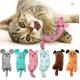 Cat Toys Cute Funny Soft Plush Doll Chewing With Catnip