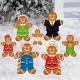 Gingerbreads - Christmas Yard Signs with Stakes for Yard-Christmas Party Supplies & Decorations