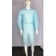 Disposable Visitor Clothing Waterproof Hospital Suit Knit cuff Disposable pp Isolation Gown