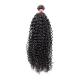 Customized Color Human Hair Weave Kinky Curly Extension Remy Hair Weft For Black Women