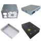 White Black Precision Metal Stamping Parts Fabrication Sheet Metal Stamping Parts