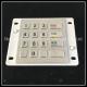 4 * 4 Matrix Type Waterproof Keypad , Usb Wired Keyboard With Braille Button