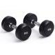 ZH Washable Black Fitness Neoprene Dumbbell Round Rubber Dumbbell Set