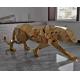 1.8m Length Painted Abstract Life Size Animal Sculptures
