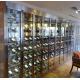 China Wine Shelves Fabrication Custom Stainless Steel Factory Price