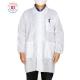 OEM Lightweight Protective Suits Chemicals Non Woven PP Polypropylene Lab Coat
