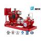 Centrifugal SDiesel Engine Driven Fire Pump 500GPM@265PSI For Oil Repositories