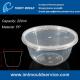 Sales of 200ml small disposable plastic bowls mold /food container bowl mould for hot food