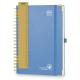 Two-Page Weekly Planner For The 12 Months July 2023 - June 2023 In Light Blue