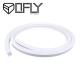Silicone Neon Tube for LED Strip Light with Opal Milky Cleasr Cover Recessed Mounted