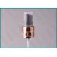 20/410 Airless Pump Cosmetic Packaging / Foundation Pump With Customized Embossed Logo