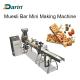 HMWHDPE Material Muesli Mini Bar Forming Machine Stainless Steel