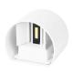 Modern Square Circle LED Wall Lamp Sconces Light Fixtures Bedroom Halloy Decor