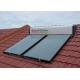 Safety Flat Plate Solar Water Heater , Flat Panel Solar Hot Water Systems