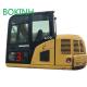 PC70-8 KOMATSU Cab Glass OEM Left Door Lower Position NO.3 Digger Window Replacement