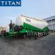 TITAN 3 axle 30/35cbm V type bulk cement storage tanks trailer