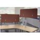 Eco Friendly Tear Resistant 15mm Sound Absorbing Desk Dividers