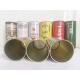 Logo Customized Coffee Tin Cans Coffee Storage Canisters And Tins