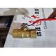 PTFE Seal Threaded Brass Water Valve 1.6 Mpa Pressure