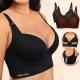 Hexin Back Fat Bra for Women Invisible Push Up Deep Cup Incorporated Bra Shapewear