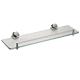 Stainless Steel 304 Wall Mounted Glass Rack Decorative Glass Shelves For Bathroom