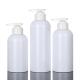 350ml Plastic Recycling Skincare Container Wholesale 500ml Unique Shape Shampoo Bottle With Pump