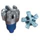 Borehole Rock Drilling 165mm PDC Drill Bit With Fixed PDC Cutters And Hard Facing On Steel Body