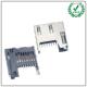High Quality 1.85H 8 Pin Micro SD Memory Card Holder Push Push Internal Welding Type Socket Connector