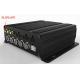 SD Mobile Vehicle DVR 4 Cameras Input Linux Operating System Support Max 2TB 4*720P  Multi Language Security Policecar