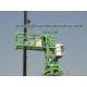 QTP6020 Flat Top Tower Crane 60m 2.0t 10t Max.Load Pieces Mast Section