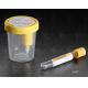 Medical specimen container sample container disposable urine vacuum collector urine container /PET/100ml